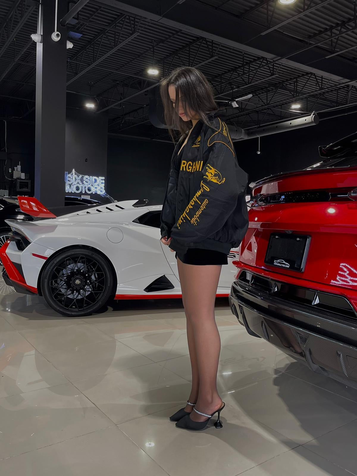 Lamborghini Embroidered F1 Racing Jacket