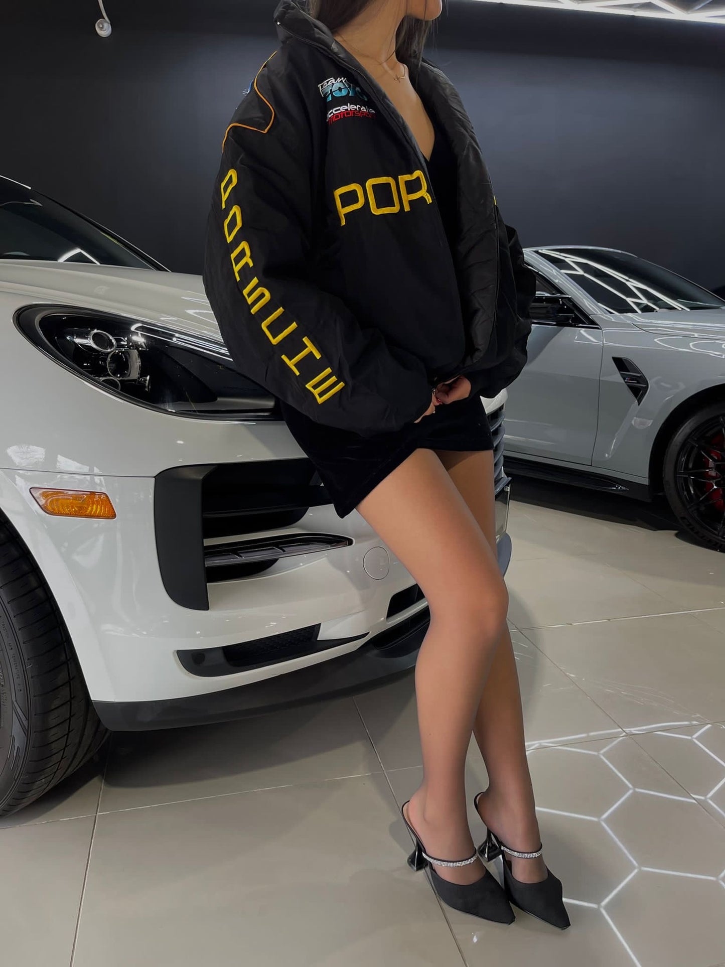 Porsche Embroidered F1 Racing Jacket