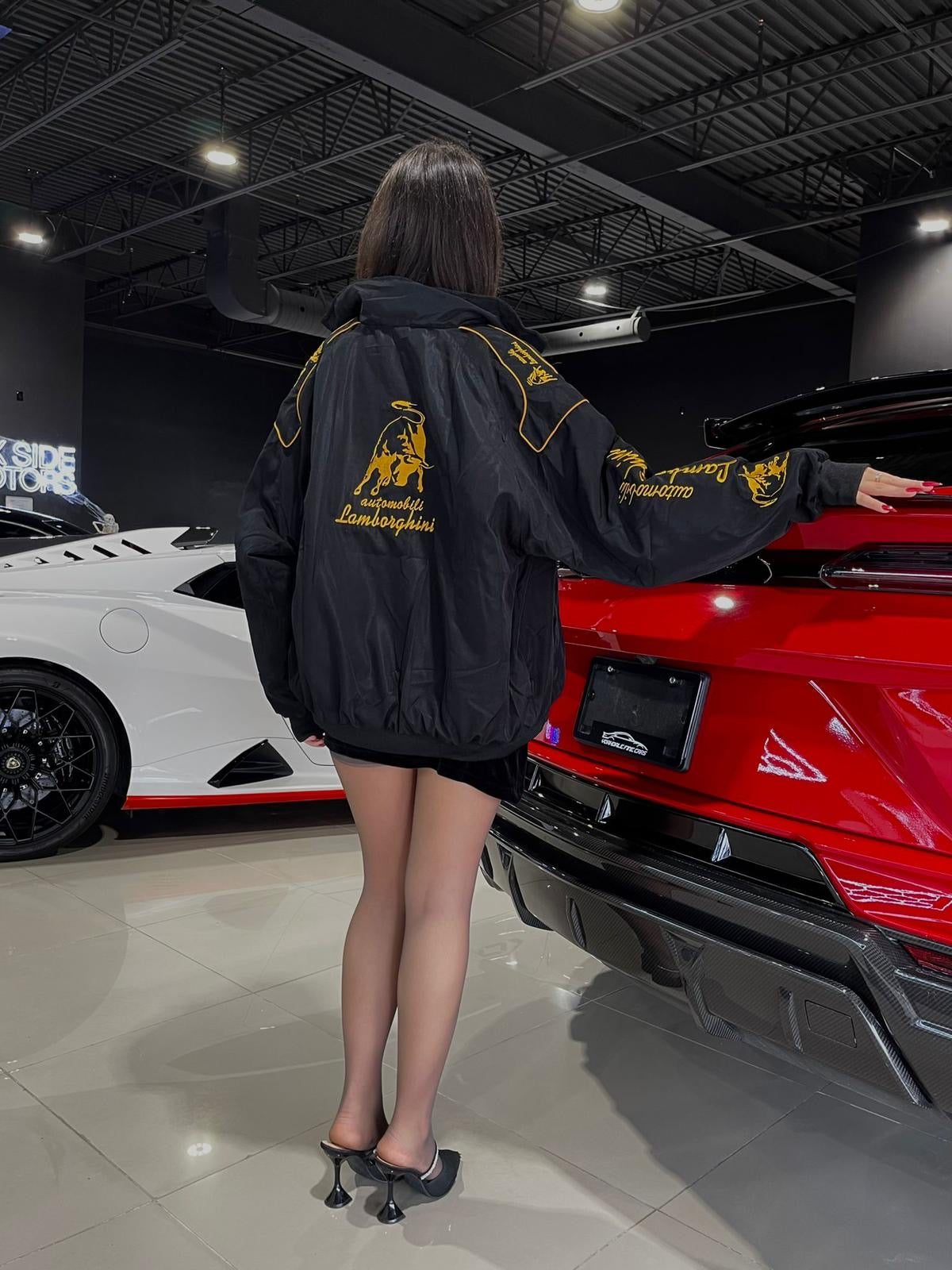 Lamborghini Embroidered F1 Racing Jacket