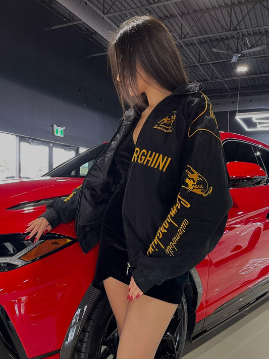 Lamborghini Embroidered F1 Racing Jacket